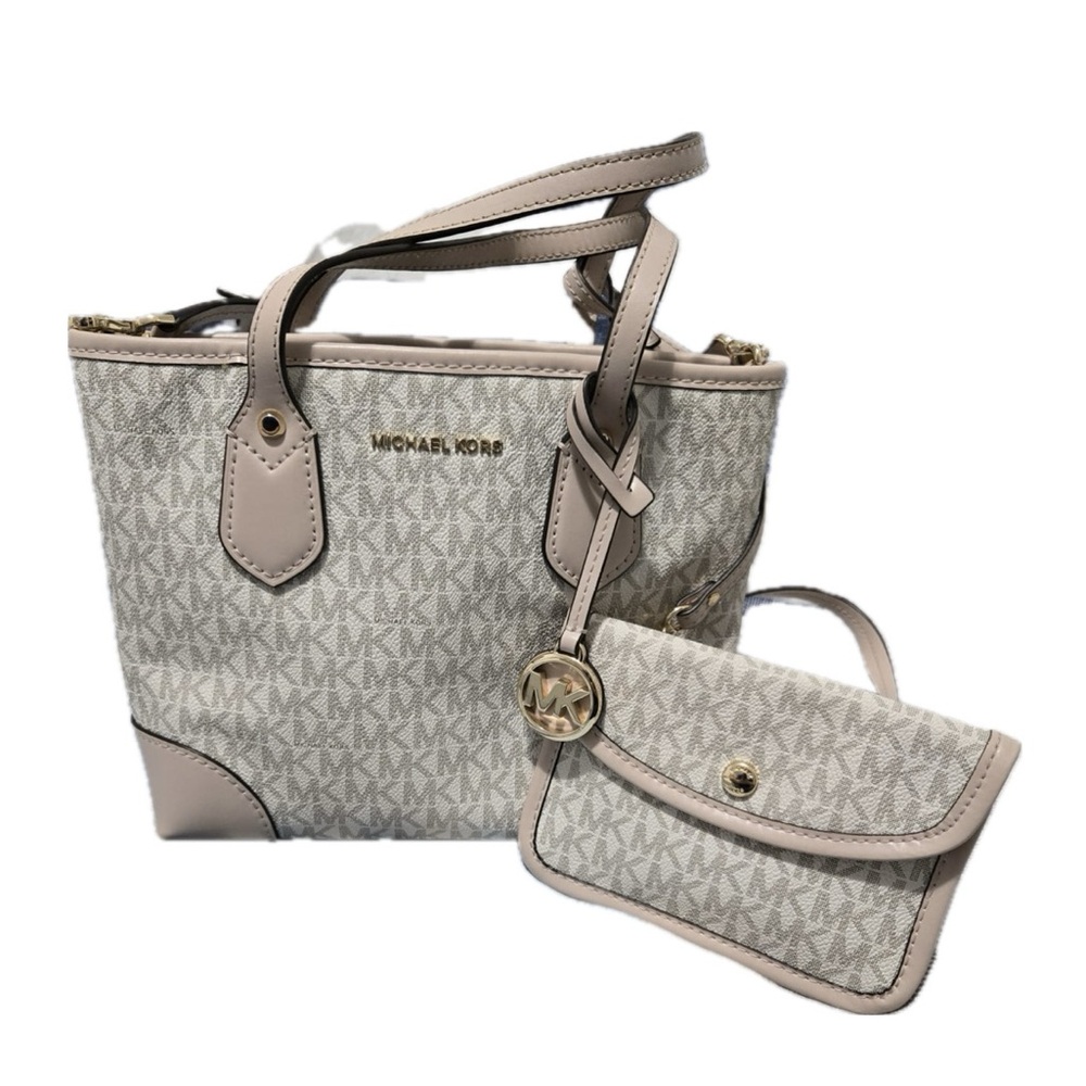 Michael Kors bag with inner makeup  bag